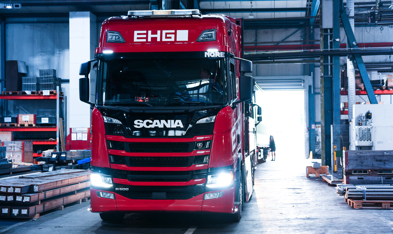 LKW aus der EHG Flotte