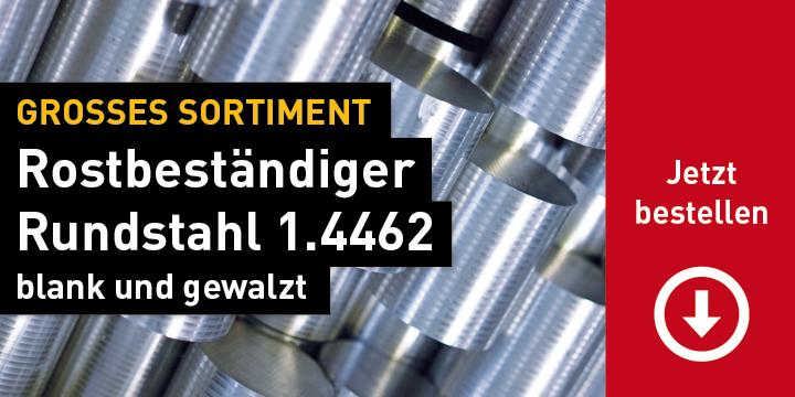 Rostbeständiger Rundstahl 1.4462