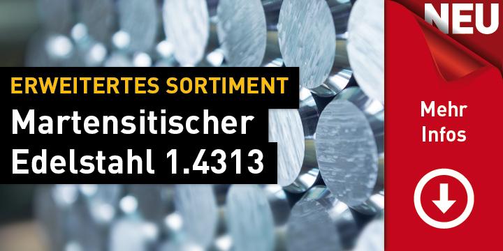 Martensitischer Edelstahl 1.4313