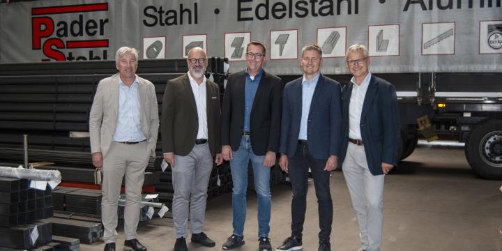 Pader-Stahl wird Teil der EHG Gruppe