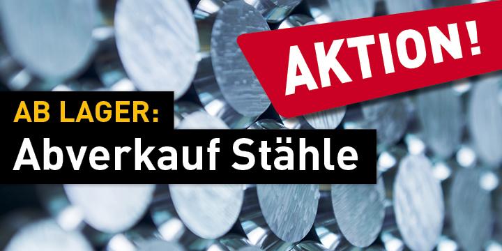 Abverkauf Stähle